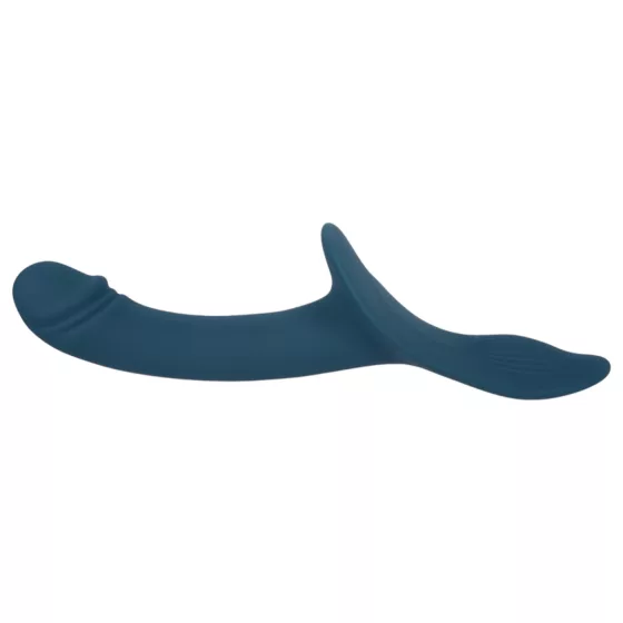 You2Toys - Strap-On Vibrator Set (Black-Blue)