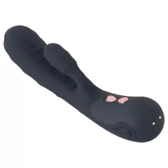 You2Toys - Oh! Rabbit vibrator with clitoral arm (black)