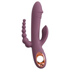 You2Toys - Rechargeable Triple-Arm Vibrator (Purple)