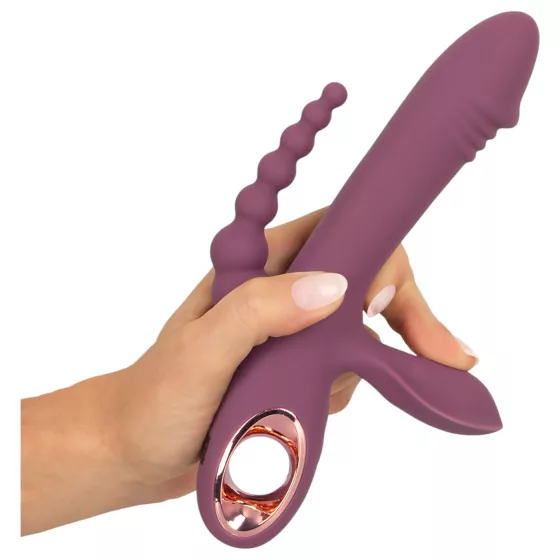 You2Toys - Rechargeable Triple-Arm Vibrator (Purple)