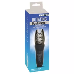   Stroker - rotating, thrusting and vibrating masturbator (black)