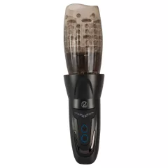  Stroker - rotating, thrusting and vibrating masturbator (black)