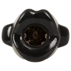 Stroker - suction, vibrating masturbator (grey) 