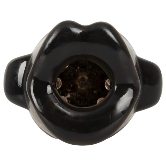 Stroker - suction, vibrating masturbator (grey) 