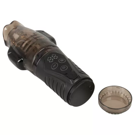 Stroker - Suction & Vibrating Pleasure Device (Gray)