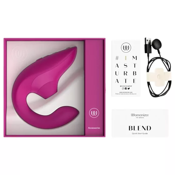 Womanizer Blend - G-spot vibrator and clitoral stimulator (pink)