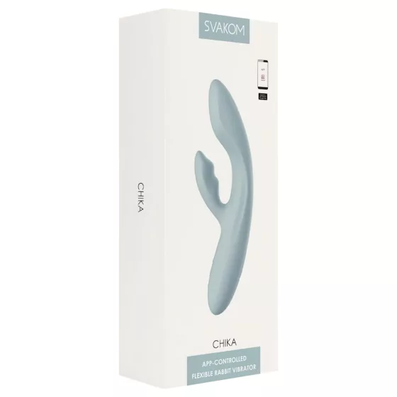 Svakom Chika - Smart Clitoral Arm G-Spot Vibrator (Grey)