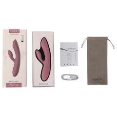   Svakom Trysta Neo - Pink Vibrator with Moving Beads & Clitoral Arm