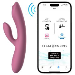   Svakom Trysta Neo - Pink Vibrator with Moving Beads & Clitoral Arm