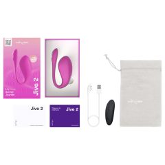 We-Vibe Jive 2 - Rechargeable Smart Vibrating Egg (Pink)