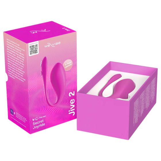 We-Vibe Jive 2 - Rechargeable Smart Vibrating Egg (Pink)