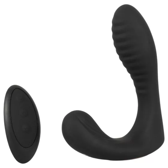 Intense - remote-controlled prostate vibrator (black)
