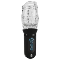 Stroker - Vibrating Rotating Masturbator (Transparent)