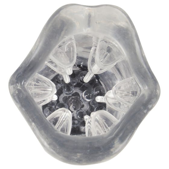 Stroker - Vibrating, rotating masturbator (clear)