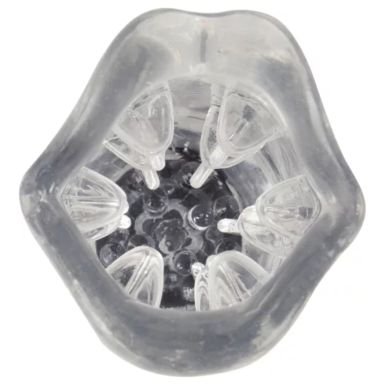 Stroker - Vibrating Rotating Masturbator (Transparent)