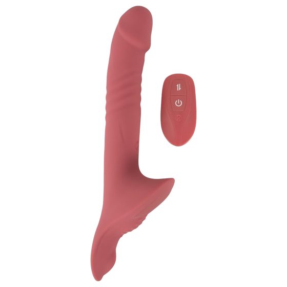 You2Toys - Strap-On Vibrator Set (Red)
