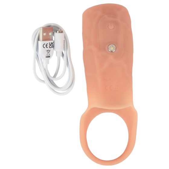 Realistixxx - Open Vibrating Sleeve (Natural)