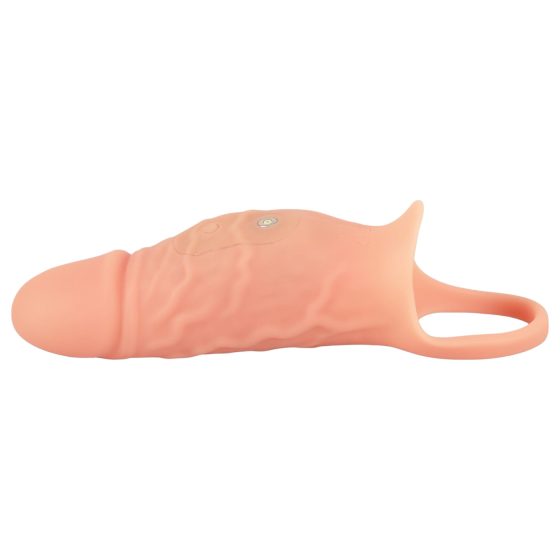Realistixxx - Natural Vibrating Penis Sleeve with Stimulation Ring