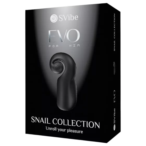 SVibe EVO - Waterproof Rechargeable Masturbator (Black)