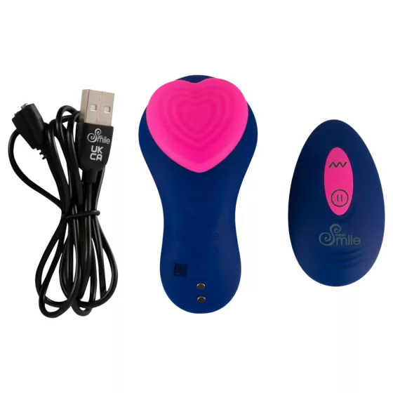 Smile RC Panty - Remote Control Vibrating Panties (Blue)