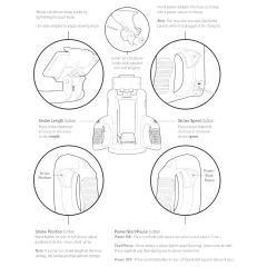 Fleshlight Quickshot Launch - Black Masturbator Adapter