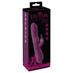   Javida - 3-in-1 Thrusting & Rotating Beaded Vibrator (Purple)