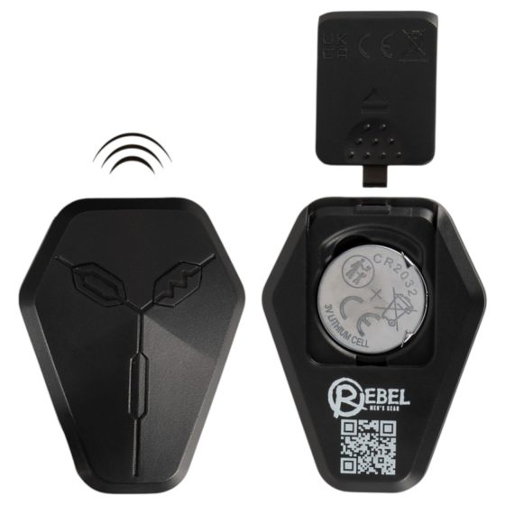 Rebel - thrusting prostate vibrator (black)