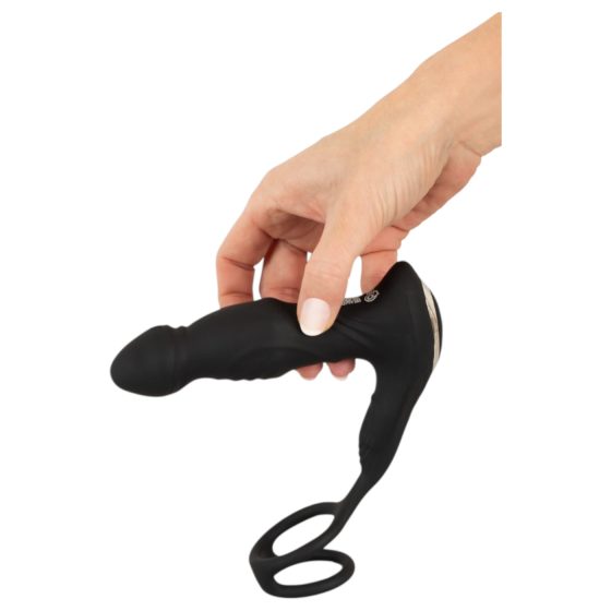Rebel - thrusting prostate vibrator (black)