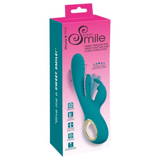 Smile - Pulsing G-Spot & Clitoral Vibrator (Green)