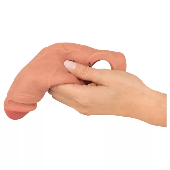 Realistixxx - Wireless Vibrating Penis Sleeve - Natural (20cm)