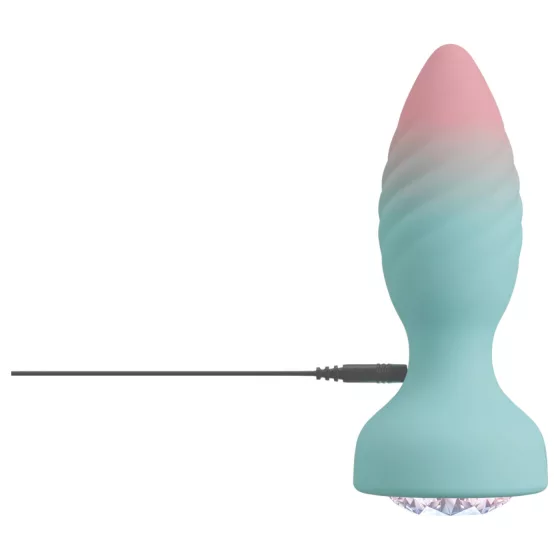 Beau Coeur Juvela - Vibrating Anal Plug (Turquoise)