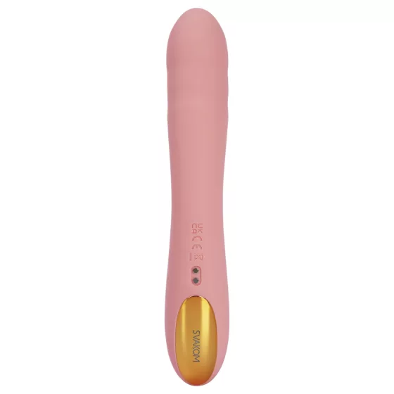 Svakom Ava Neo - smart app-controlled thrusting G-spot vibrator (pink)