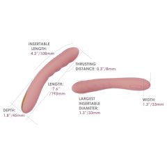 Svakom Ava Neo - smart up-and-down vibrator (pink)