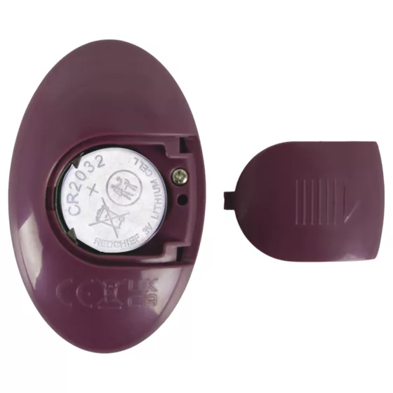 Javida - strapless strap-on couple vibrator (purple)