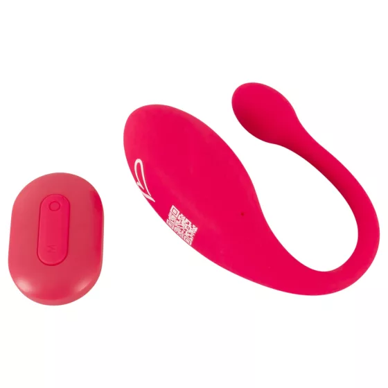 Beau Coeur Coral - Remote Control Vibrating Egg (Pink)