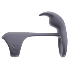 Beau Coeur Vylor - Grey Pleasure Ring with Clitoral Teaser