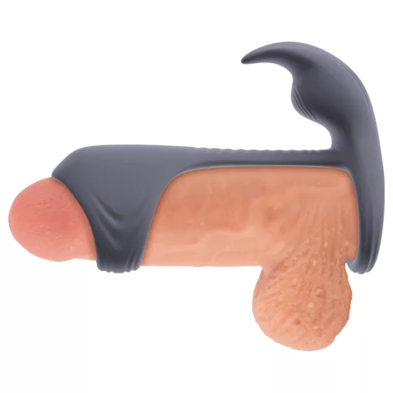 Beau Coeur Vylor - Grey Pleasure Ring with Clitoral Teaser