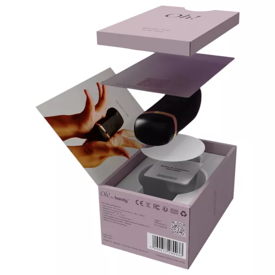 Introducing The Handy Oh! - ResoTouch Vibrator (Black)