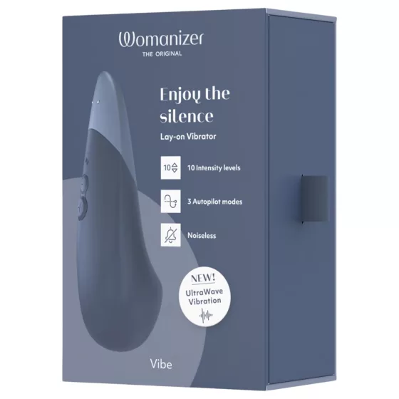 Womanizer Vibe - Clitoral Stimulator (Blue)