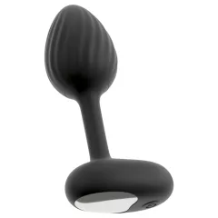 ANOS - Vibrating Anal Plug Set (Black)