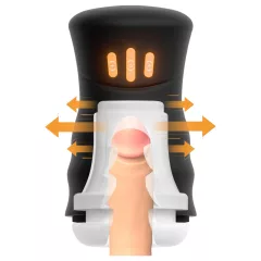 You2Toys Gyro - Rotating & Vibrating Masturbator (Black)