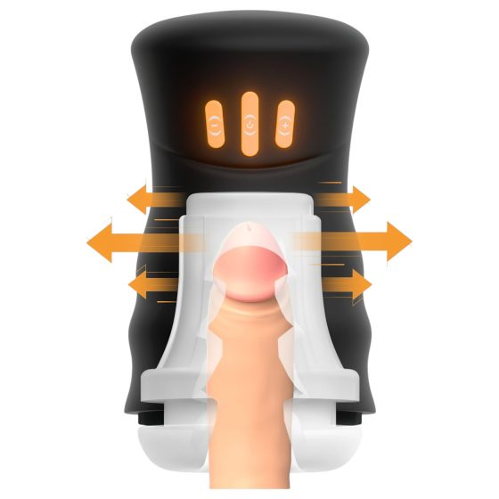 You2Toys Gyro - Rotating & Vibrating Masturbator (Black)