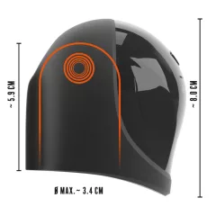 Rebel - Waterproof Acorn Vibe (Black)