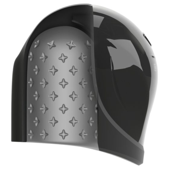 Rebel - waterproof glans vibrator (black)