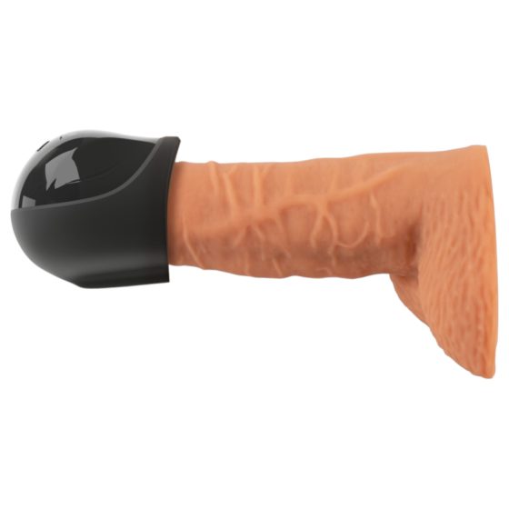 Rebel - waterproof glans vibrator (black)