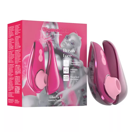Womanizer Liberty 2 Iggy Azalea - Air Wave Clitoral Stimulator (Pink)
