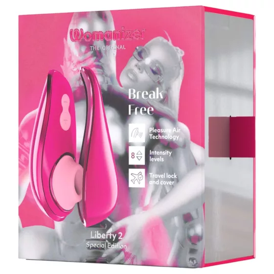 Womanizer Liberty 2 Iggy Azalea - Air Wave Clitoral Stimulator (Pink)