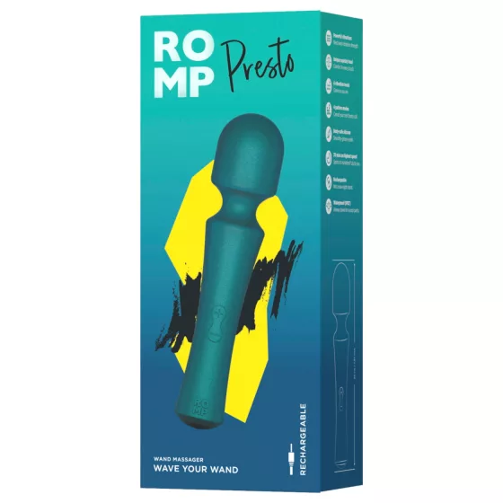 ROMP Presto - Green Massage Vibrator
