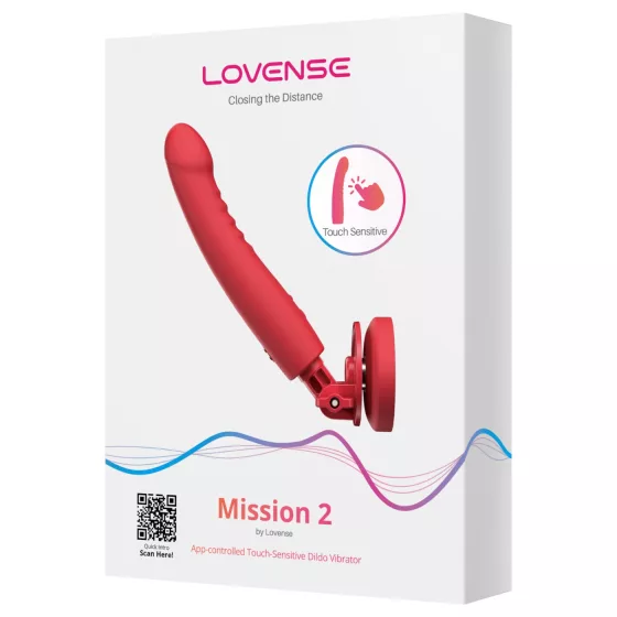 Lovense Mission 2 - Smart Suction Vibrator (Red)