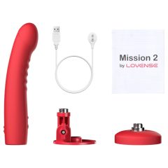 Lovense Mission 2 - Smart Suction Vibrator (Red)